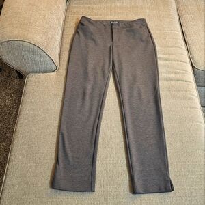 Gap Slim City Ponte Charcoal Gray Casual Office Career Work Pants Size 4